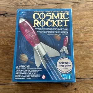 COSMIC ROCKET KIT SCIENCE EXPERIMENT HOBBY WITH BOX AND INSTRUCTIONS